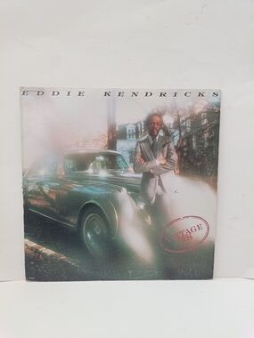 Eddie Kendricks Vintage Vinyl Album - Gray/Silver Cover
